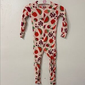 Fruit Print Kids One Piece